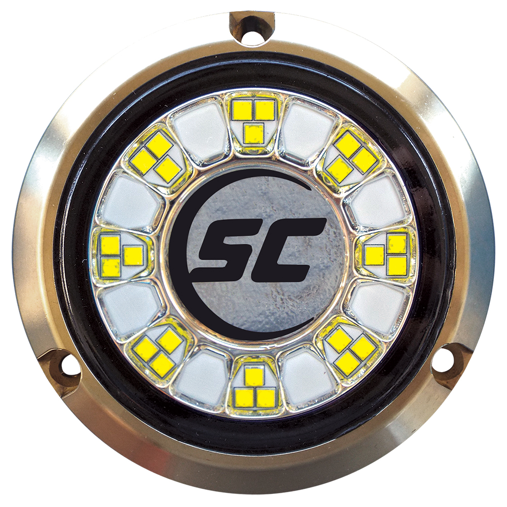 image for Shadow-Caster SCR-24 Bronze Underwater Light – 24 LEDs – Great White