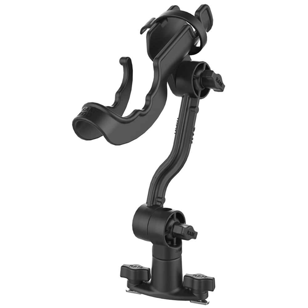 image for RAM Mount RAM-ROD™ Rod Holder with Spline Post, Extension Arm and Track Base