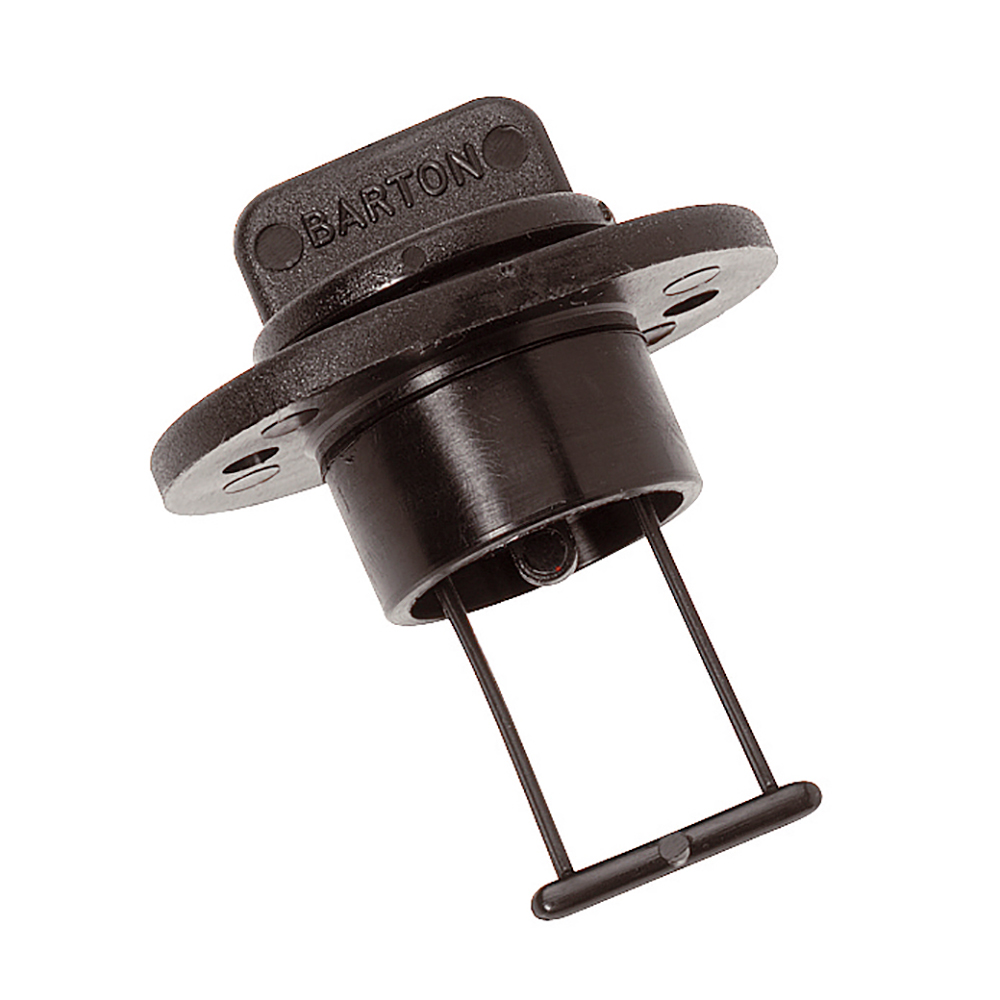 image for Barton Marine Drain Plug and Socket – 15mm (.60″) Bore – Black
