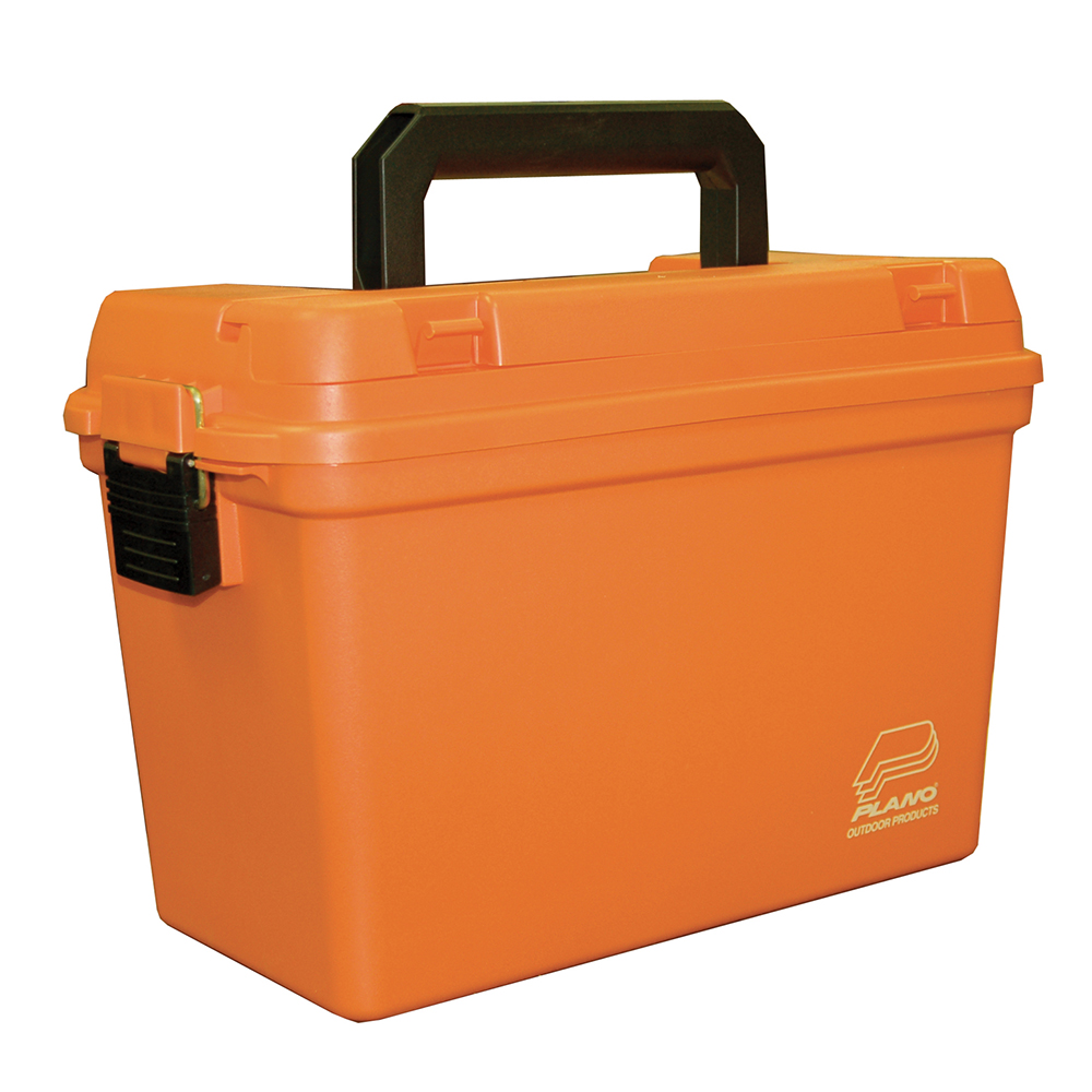 Plano Deep Emergency Dry Storage Supply Box w/Tray - Orange CD-66565