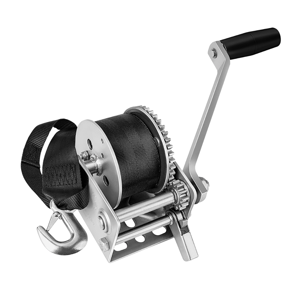 image for Fulton 900lb Single Speed Winch w/12' Strap f/Personal Watercraft
