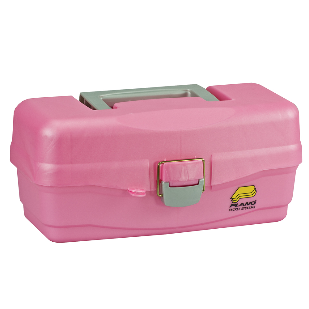 image for Plano Youth Tackle Box w/Lift Out Tray – Pink