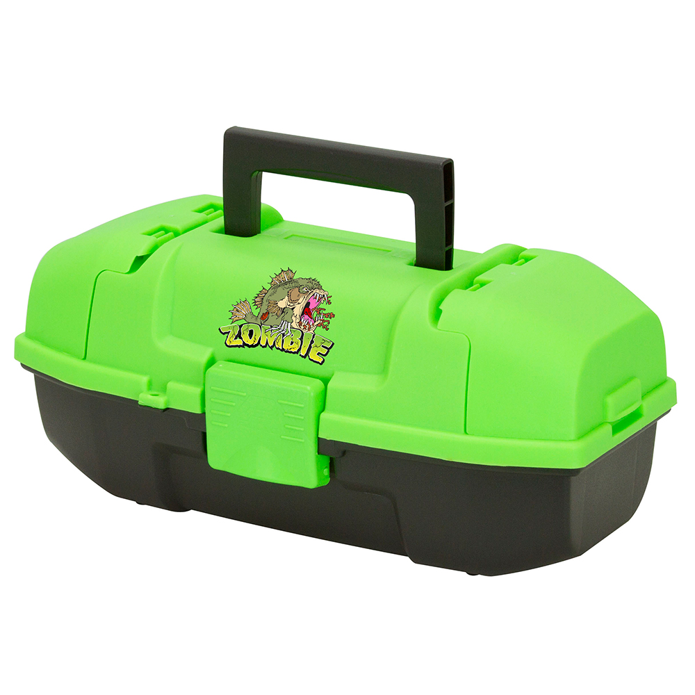 image for Plano Youth Zombie Tackle Box – Green/Black