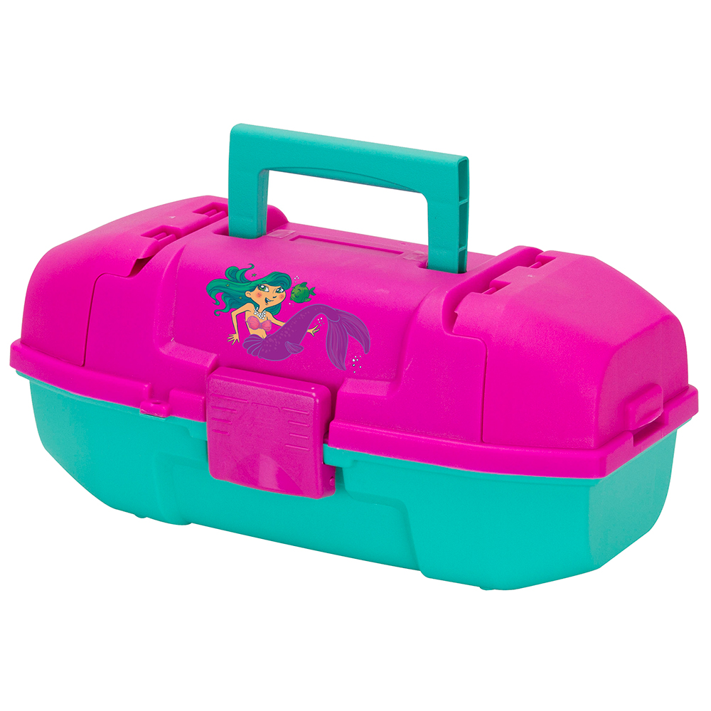 image for Plano Youth Mermaid Tackle Box – Pink/Turquoise