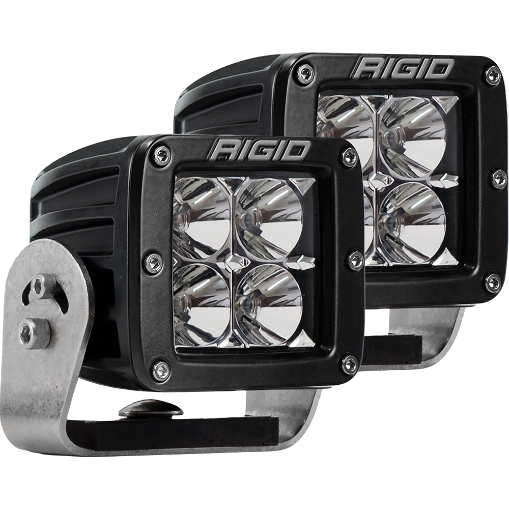 image for RIGID Industries D-Series PRO – Flood LED – Pair – Black