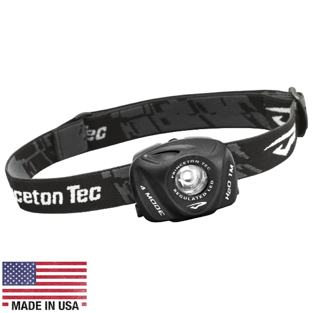 Princeton Tec EOS 130 Lumen LED Headlamp - Black - EOS130-BK