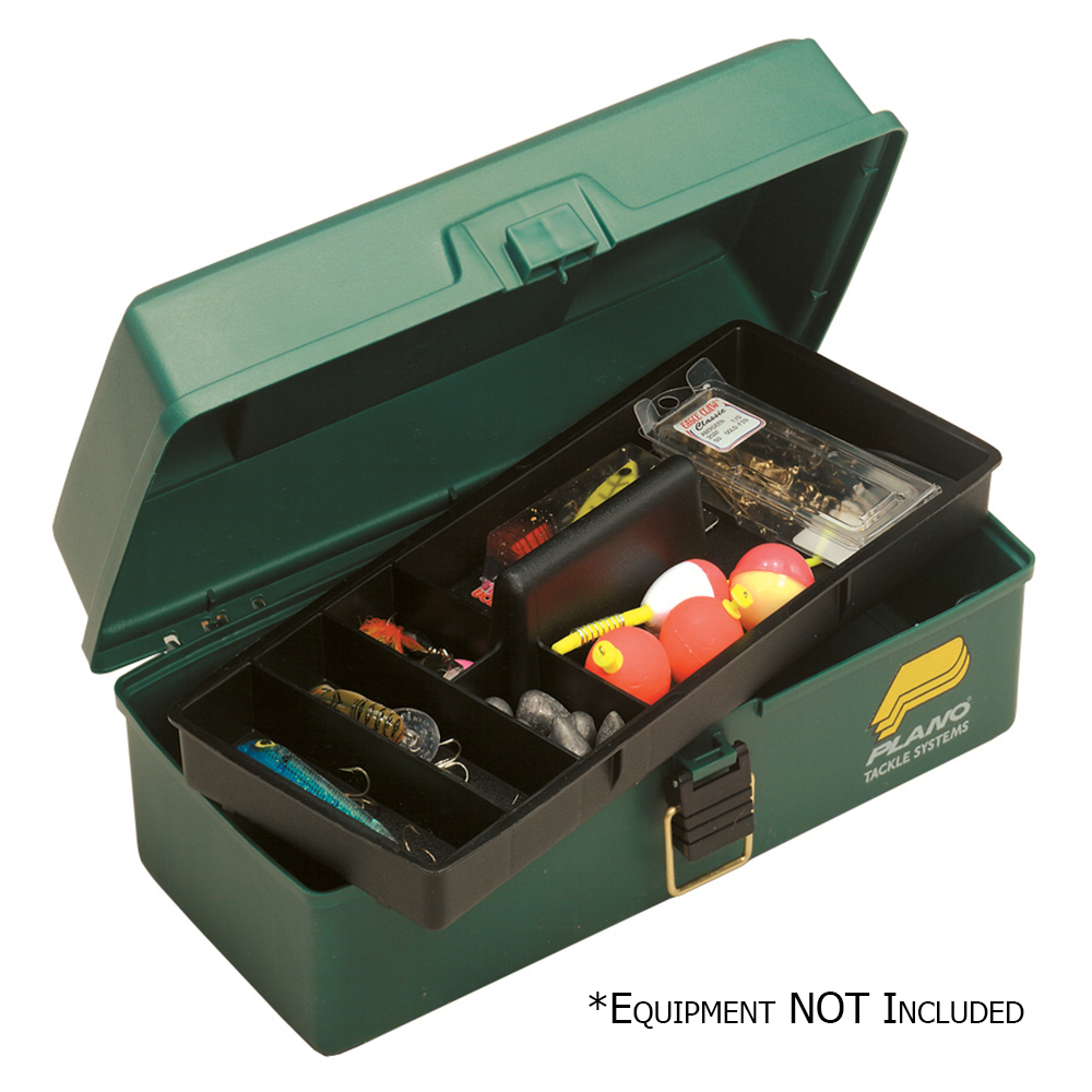 image for Plano One-Tray Tackle Box – Green