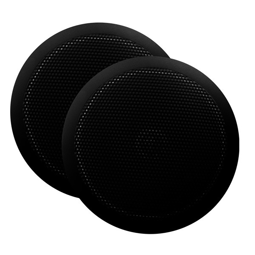 Majestic Ultra Slim 6&quot; Marine Speaker - 30W - Pair - Black CD-66963