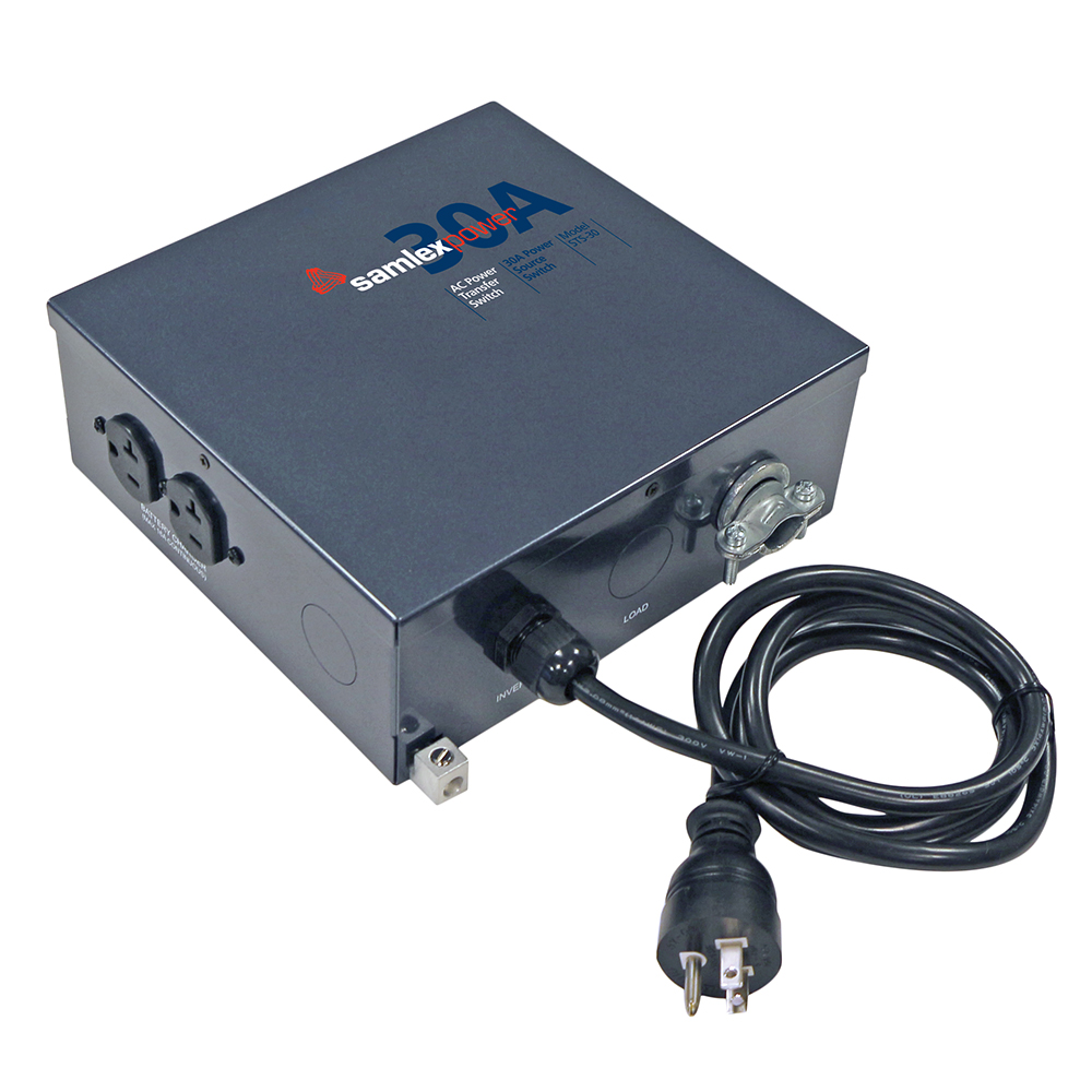 image for Samlex 30A Transfer Switch w/Inverter Quick Connect