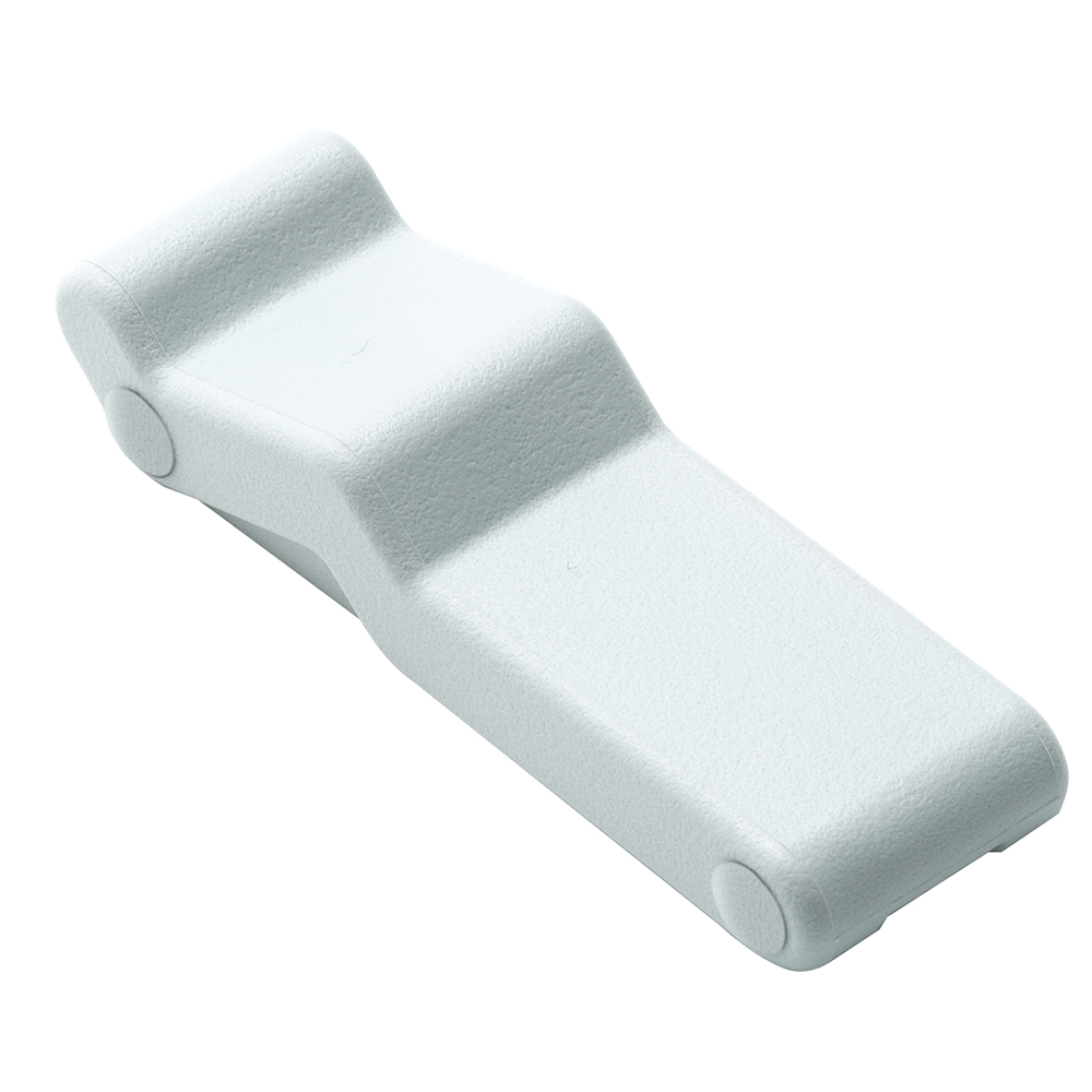 image for Southco Concealed Soft Draw Latch w/Keeper – White Rubber