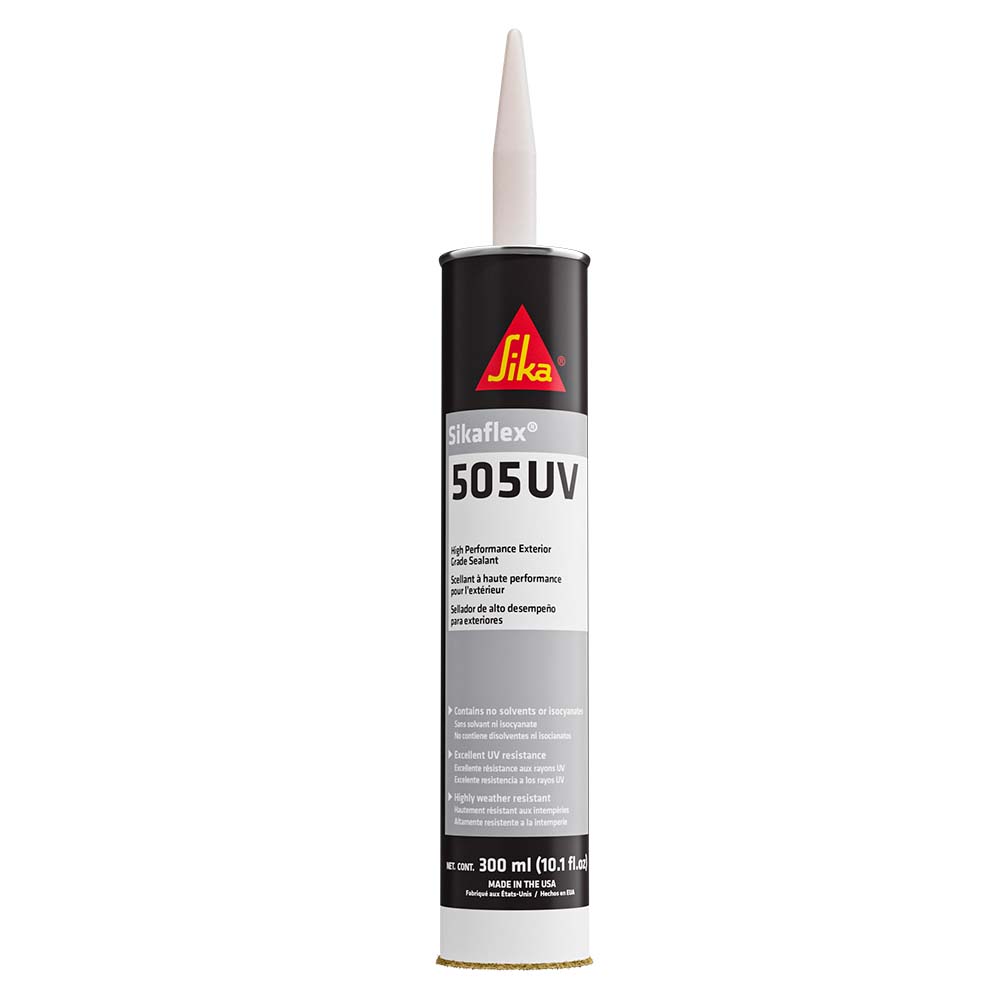 image for Sika Sikaflex® 505UV High Performance Exterior Grade Sealant – 10.3oz(300ml) Cartridge – White