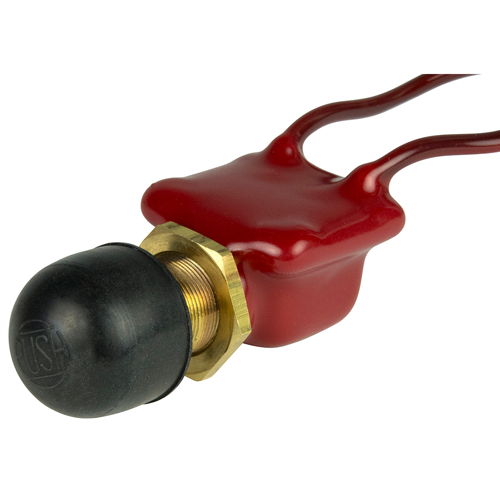 image for BEP 2-Position SPST PVC Coated Push Button Switch – OFF/(ON)