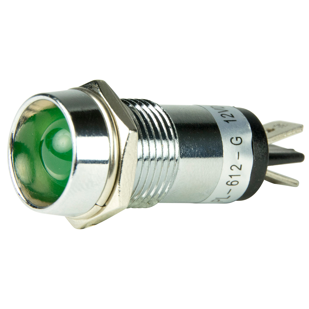 BEP LED Pilot Indicator Light - 12V - Green CD-67468