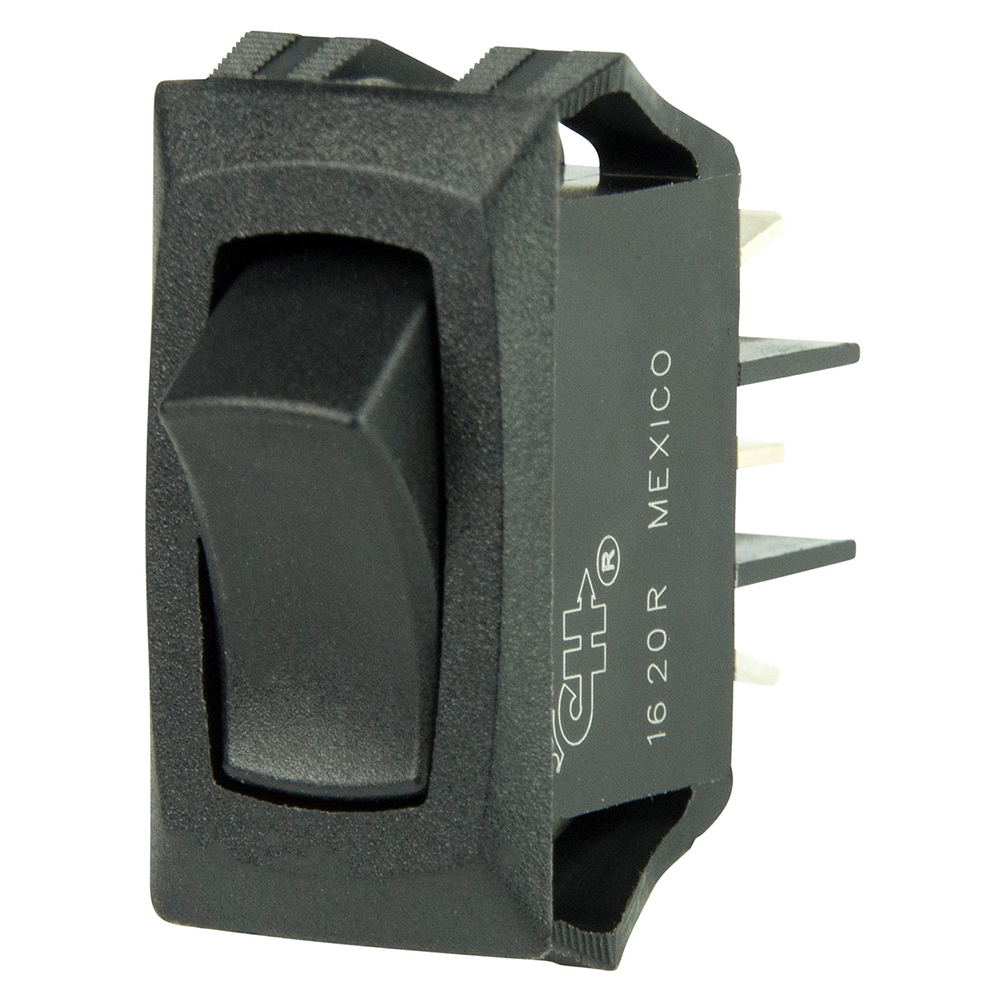 BEP Curved SPDT Mini Rocker Switch - 12V - ON/ON CD-67693