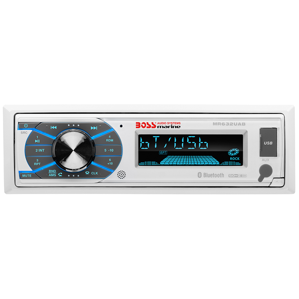 Boss Audio MR632UAB Single-DIN Multimedia Player USB/SD/MP3/WMA/AM/FM w/ Bluetooth CD-67752