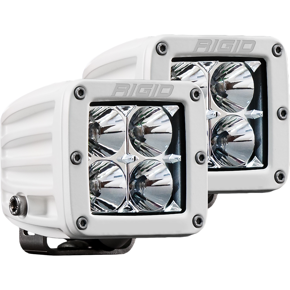 image for RIGID Industries D-Series PRO Hybrid-Flood LED – Pair – White