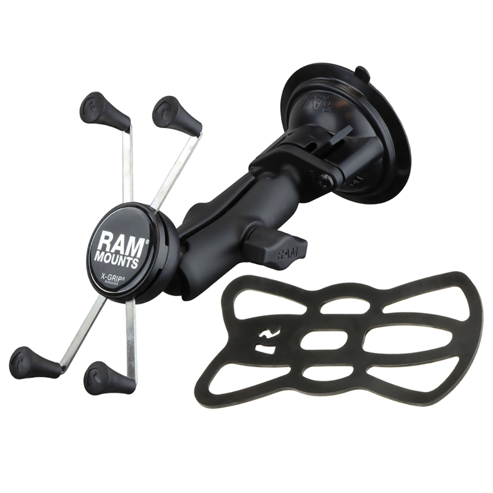 image for RAM Mount Twist-Lock™ Suction Cup Mount w/Universal X-Grip® Large Phone/Phablet Cradle