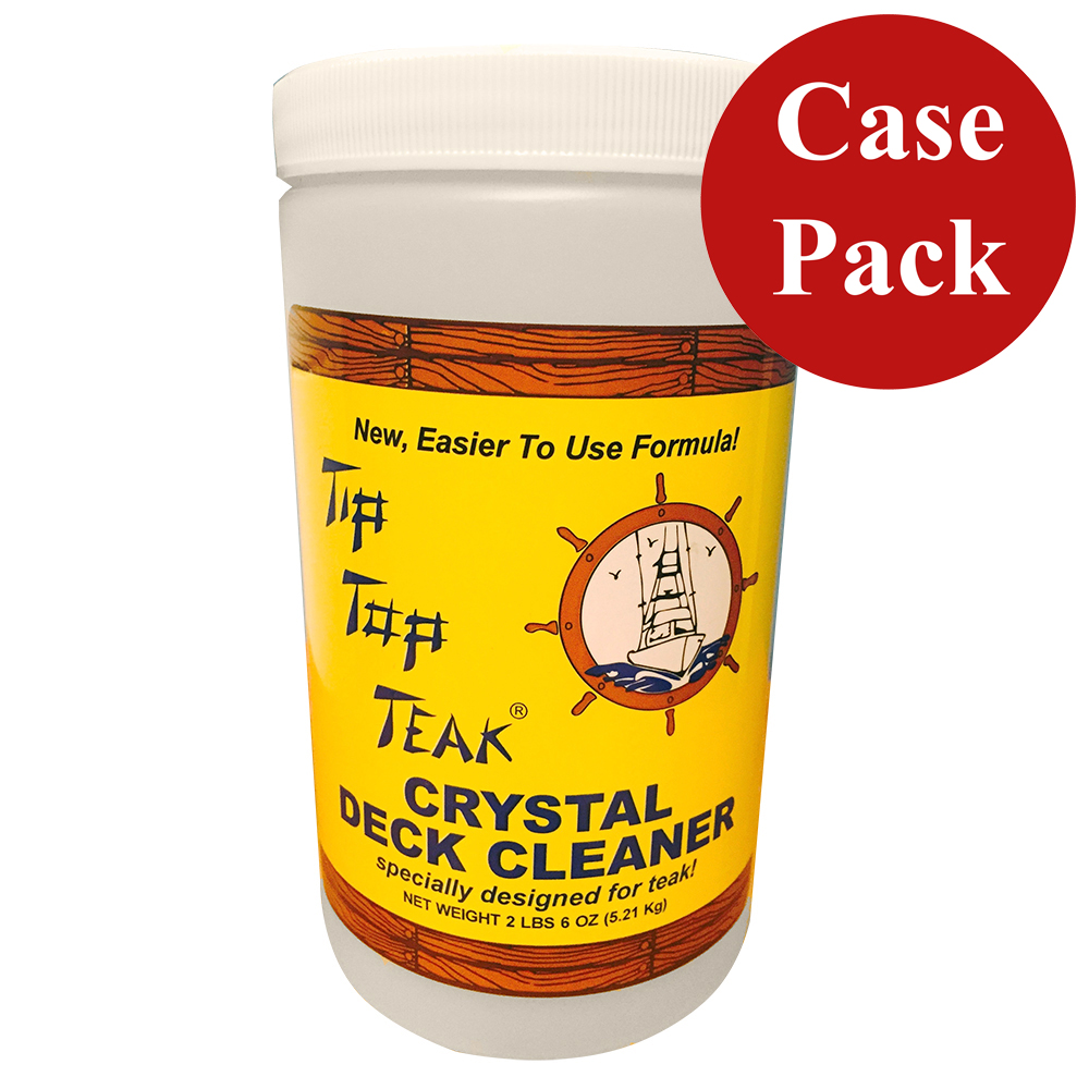 Tip Top Teak Tip Top Teak Crystal Deck Cleaner - Quart (2lbs 6oz) - *Case of 12* - TC 2000CASE