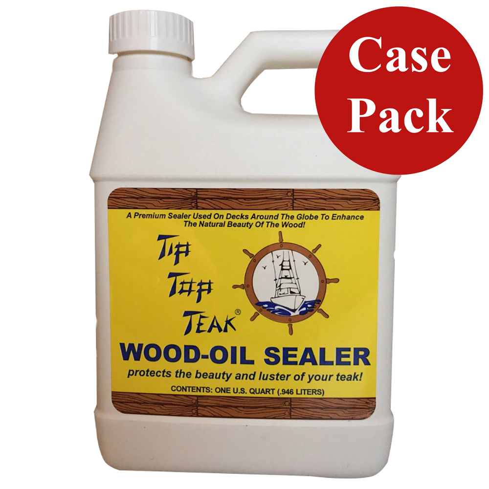 image for Tip Top Teak Tip Top Teak Wood Oil Sealer – Quart – *Case of 12*