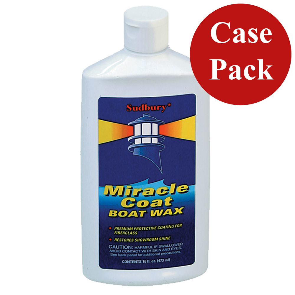 Sudbury Miracle Coat Boat Wax - 16oz Liquid - *Case of 6* - 412CASE