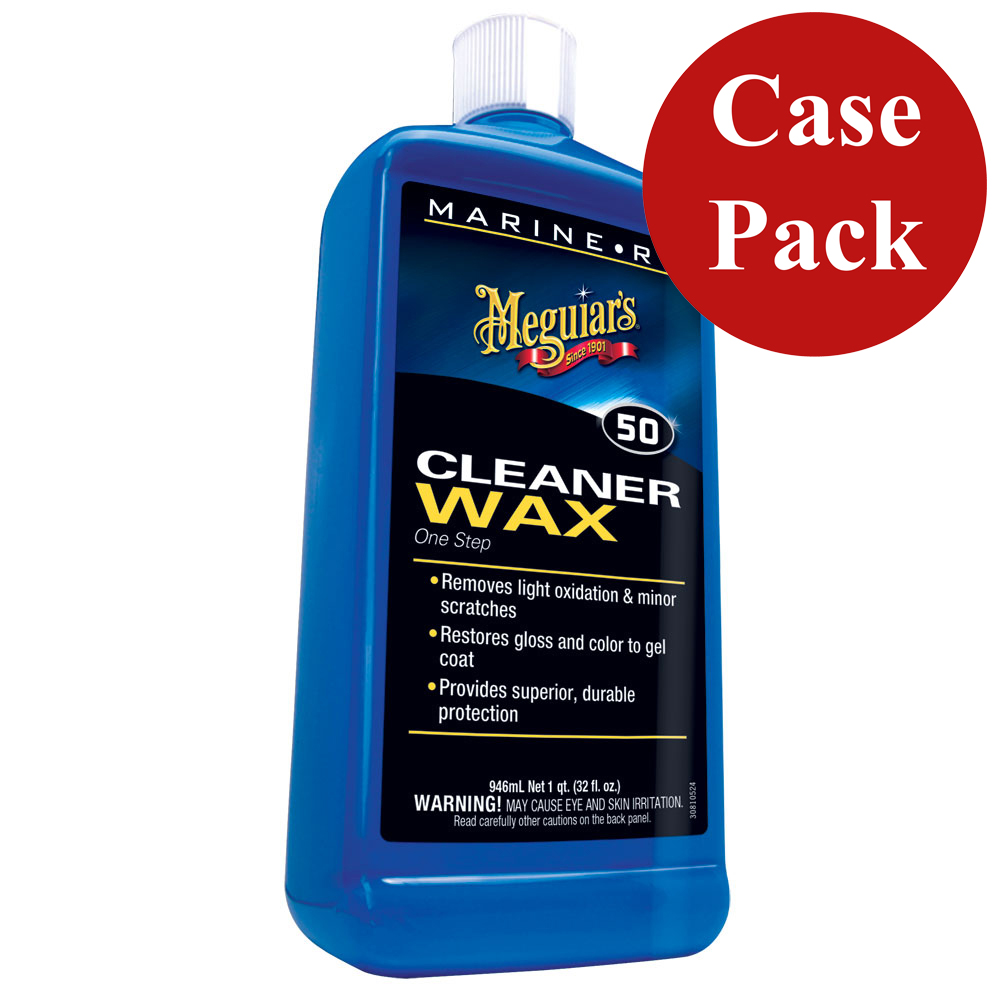 image for Meguiar's Boat/RV Cleaner Wax – 32 oz – *Case of 6*