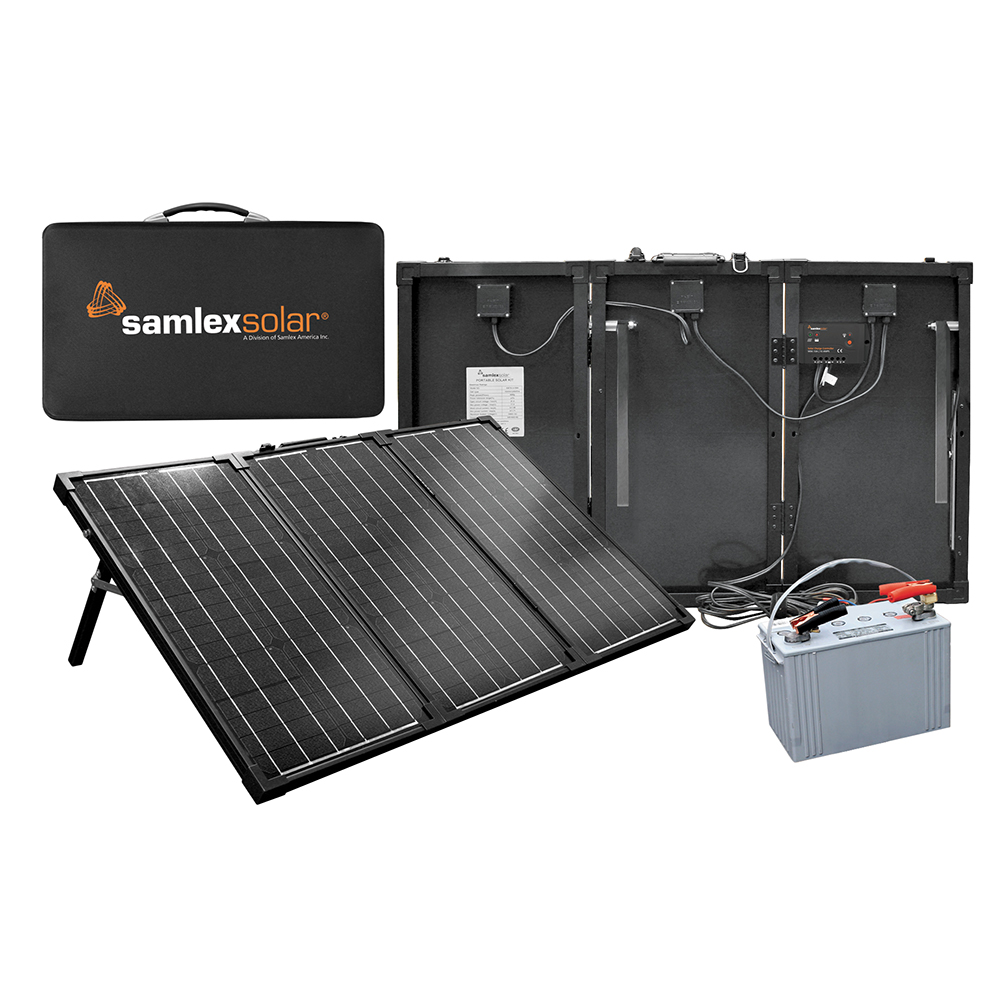 image for Samlex Portable Solar Charging Kit – 90W