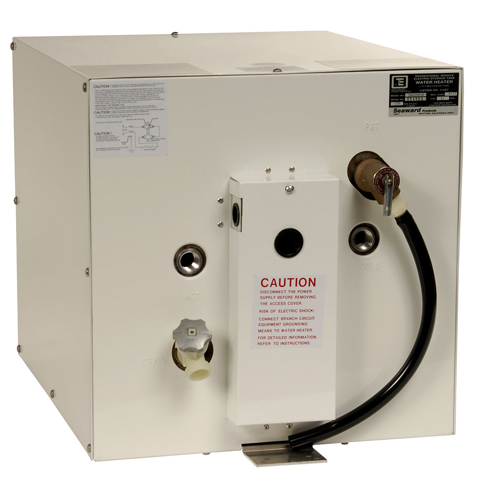 Whale Seaward 11 Gallon Hot Water Heater - White Epoxy - 240V - 4500w - S1150EW-4500