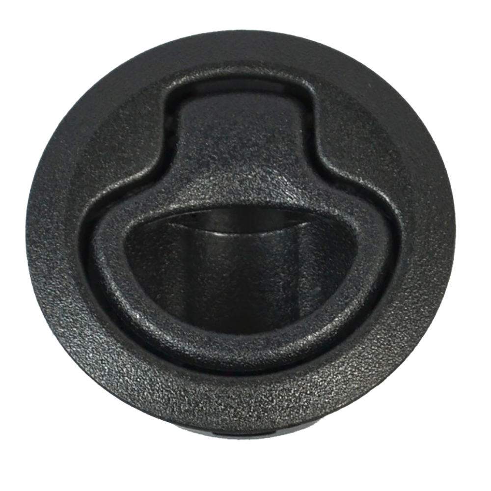 image for Southco Flush Pull Latch – Push To Close – Medium – Black