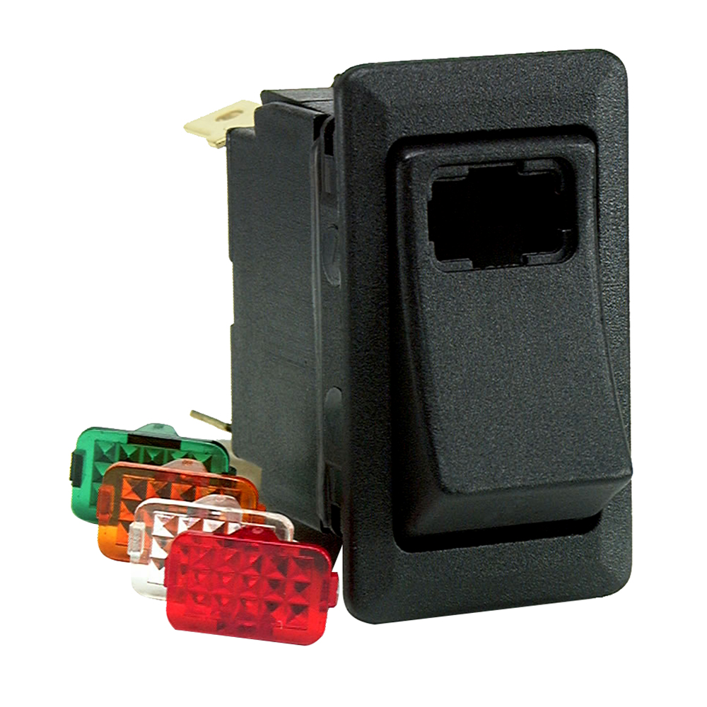 image for Cole Hersee Lighted Rocker Switch SPST On-Off 4 Blade