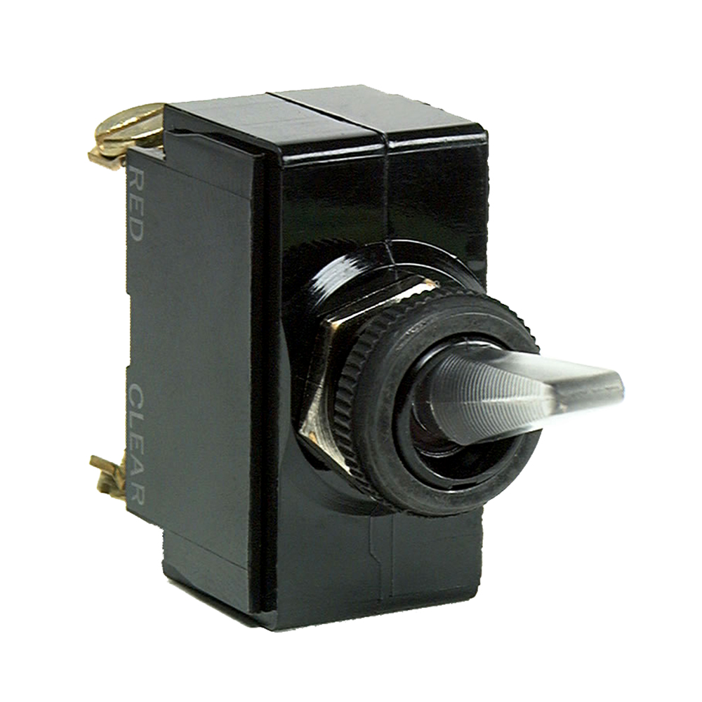 image for Cole Hersee Illuminated Toggle Switch SPST On-Off 4 Screw