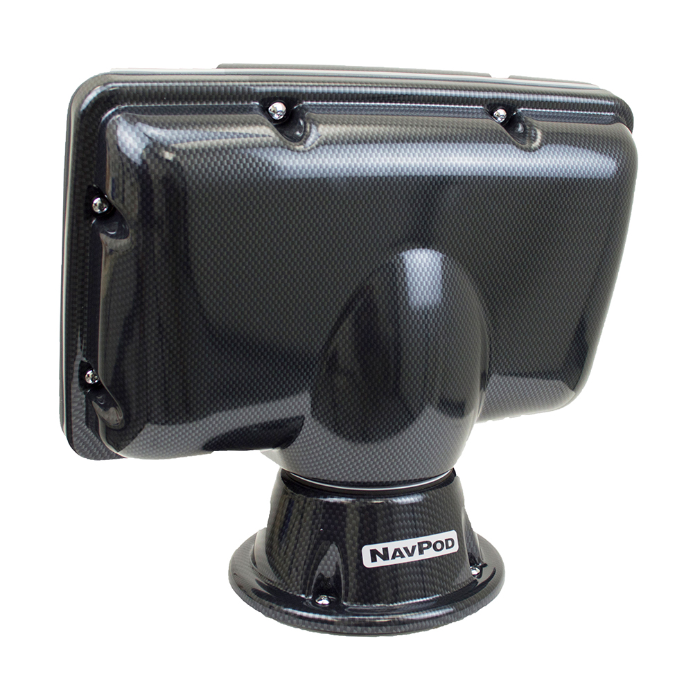 image for NavPod PowerPod Pre-Cut f/Simrad NSS12 evo³ & B&G Zeus³ 12 – Carbon Black