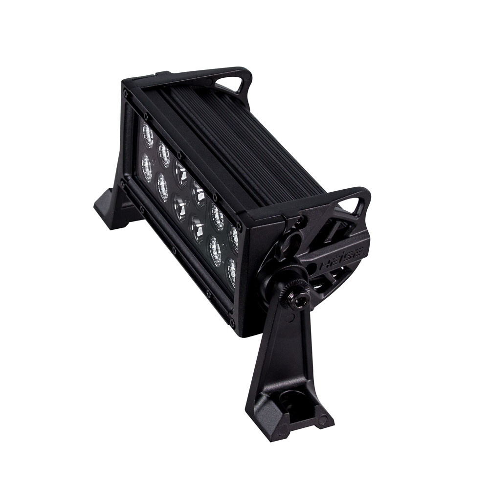 image for HEISE Dual Row Blackout LED Light Bar – 8″