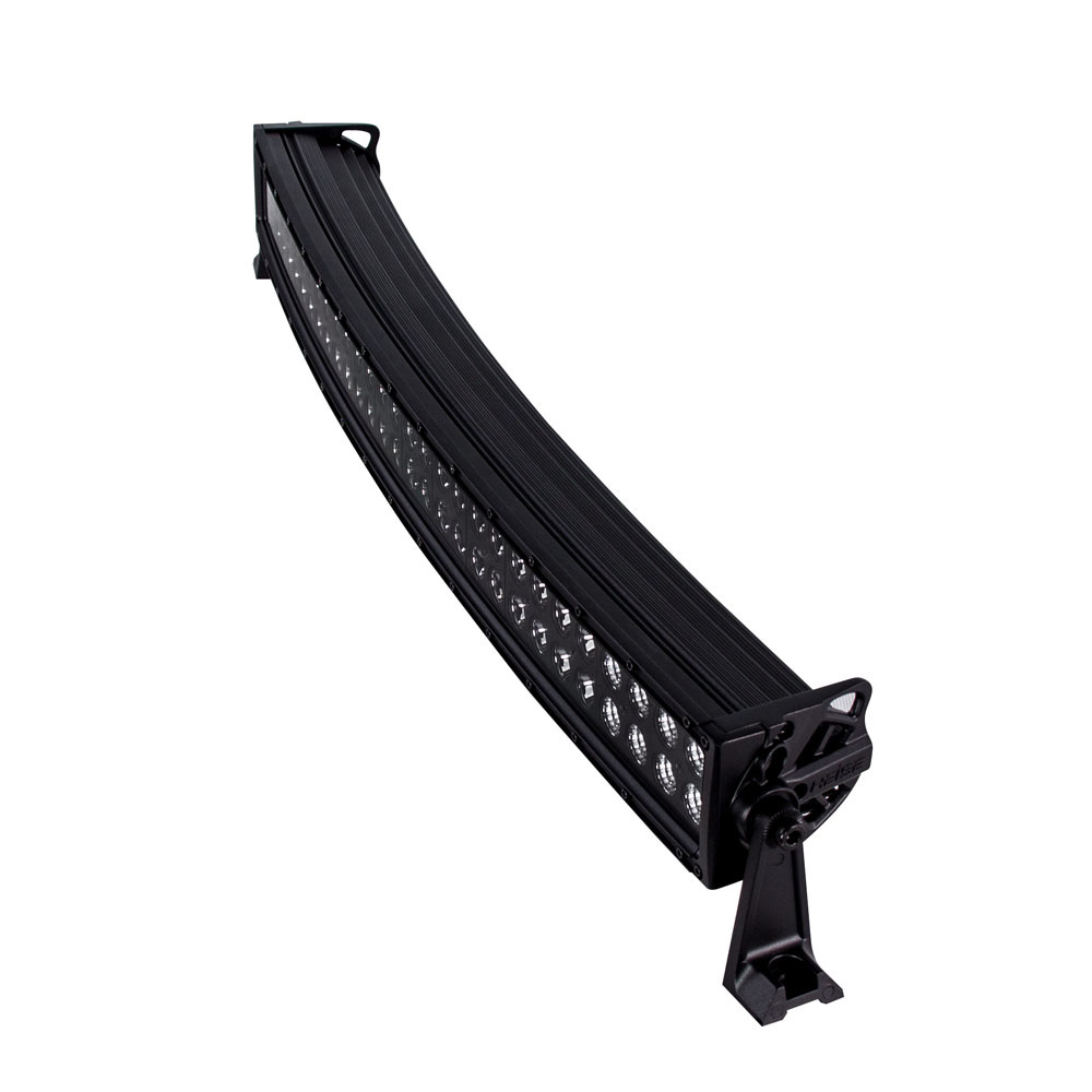 image for HEISE Dual Row Curved Blackout LED Light Bar – 30″