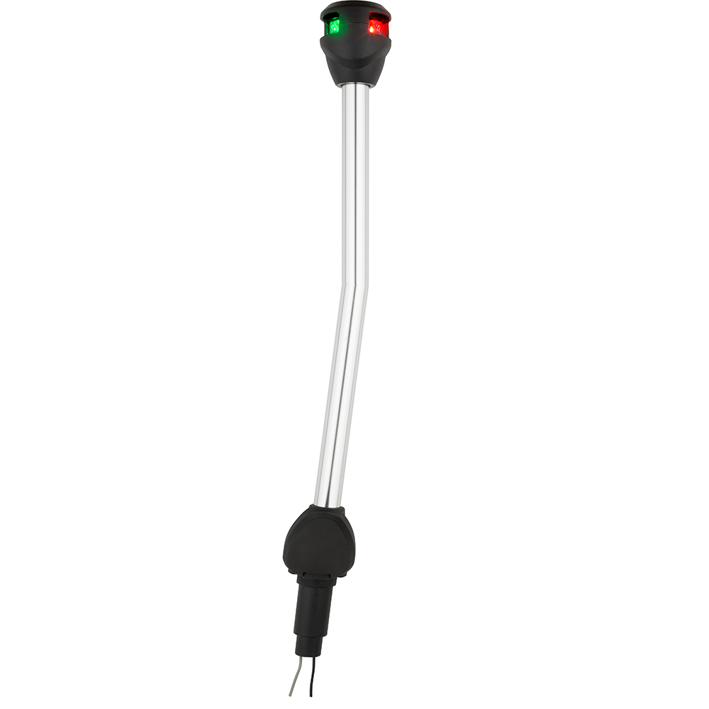 image for Attwood LightArmor Bi-Color Navigation Pole Light – Angled – 14″