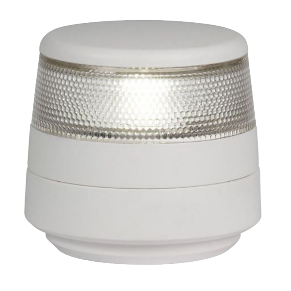 image for Hella Marine NaviLED 360 Compact All Round White Navigation Lamp – 2nm – Fixed Mount – White Base