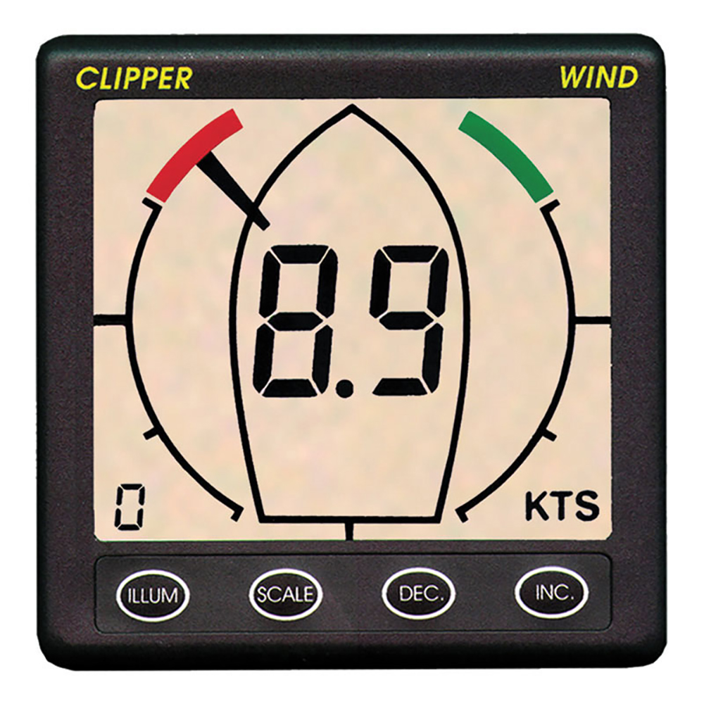 image for Clipper Tactical True Apparent Wind Display Repeater