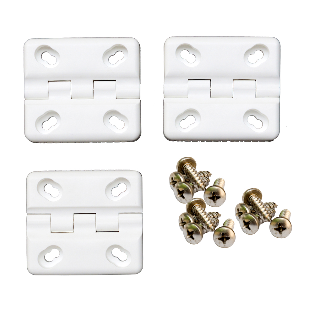 Cooler Shield Replacement Hinge f/Coleman & Rubbermaid Coolers - 3-Pack - CA76313