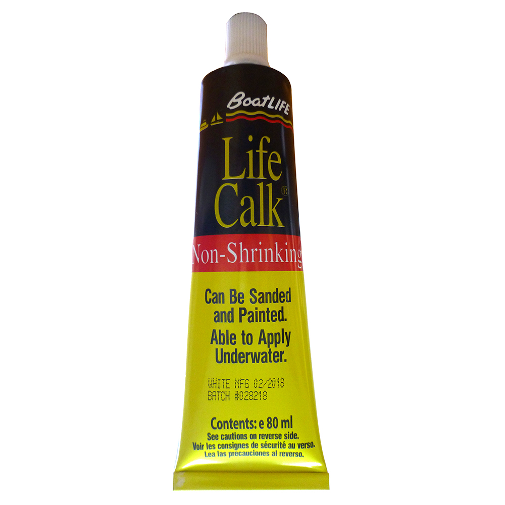 BoatLIFE Life-Calk Sealant Tube - Non-Shrinking - 2.8 FL. Oz - White - 1030