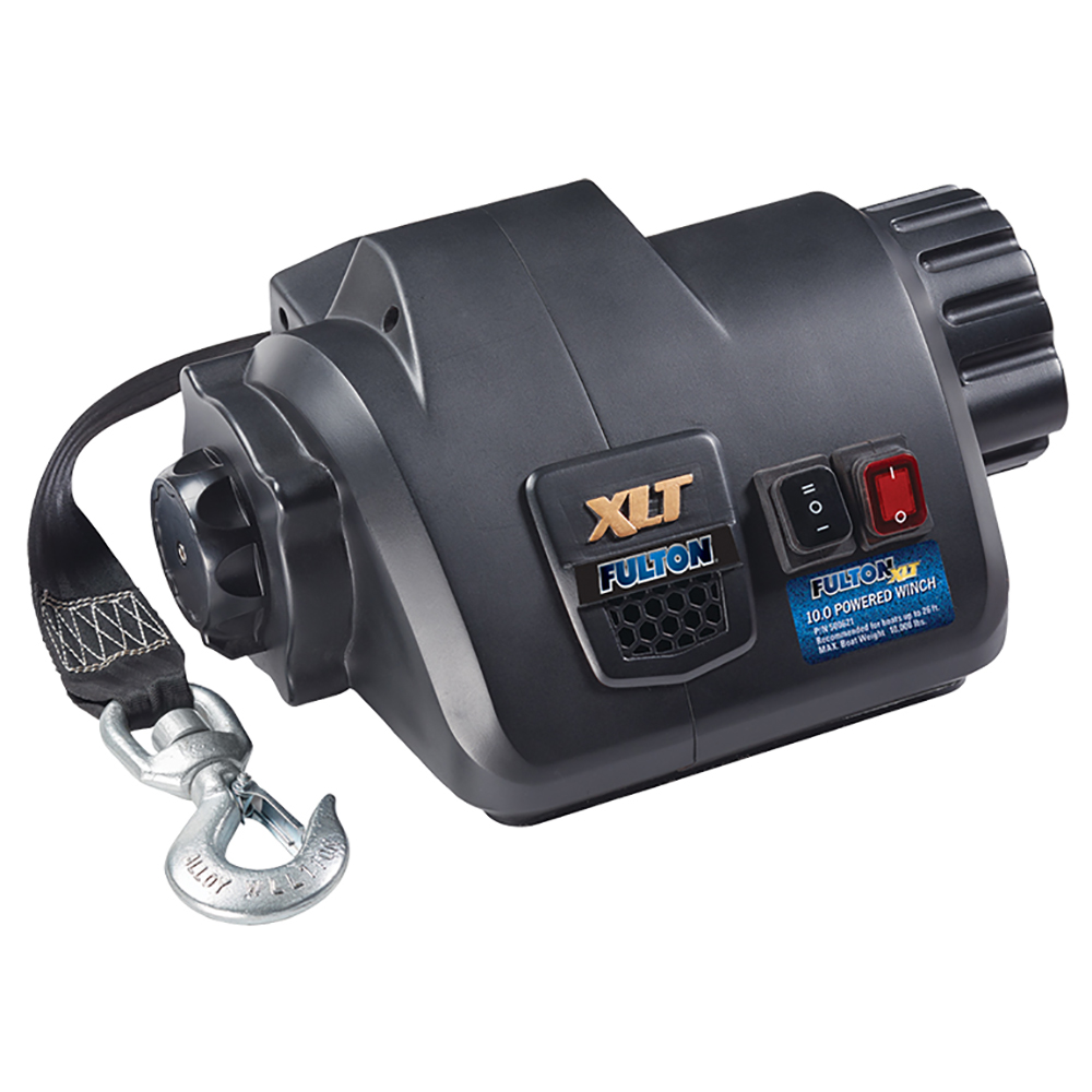 image for Fulton XLT 10.0 Powered Marine Winch w/Remote f/Boats up to 26'