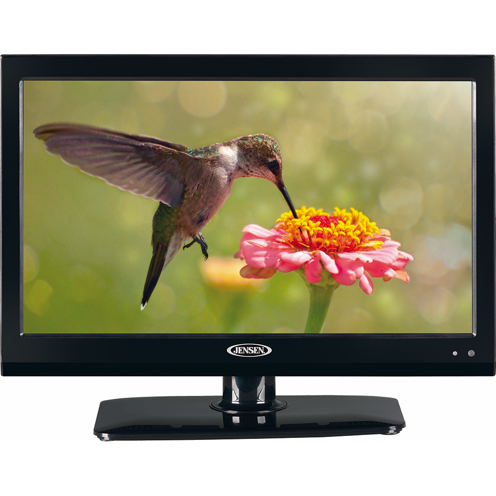 JENSEN 19&quot; LED Television w/ DVD Player and Stand - 12V CD-70548