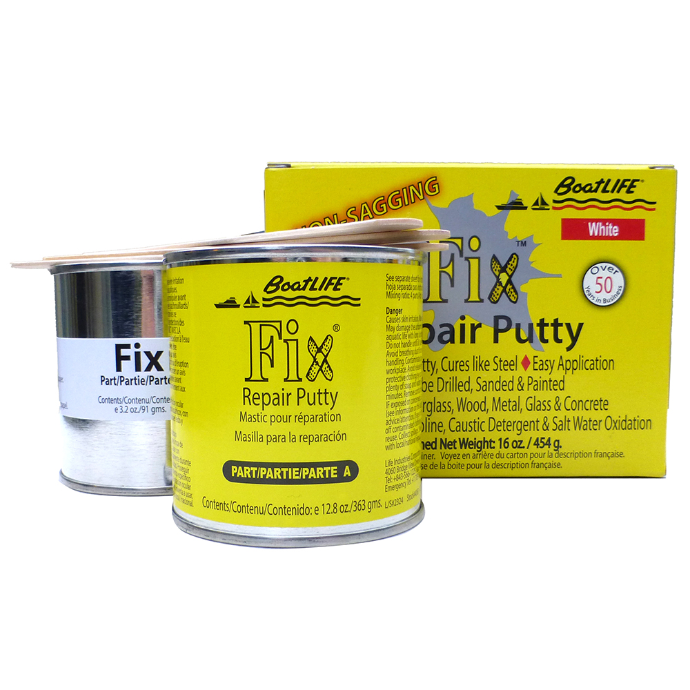image for BoatLIFE Fix Repair Putty – 16oz – White
