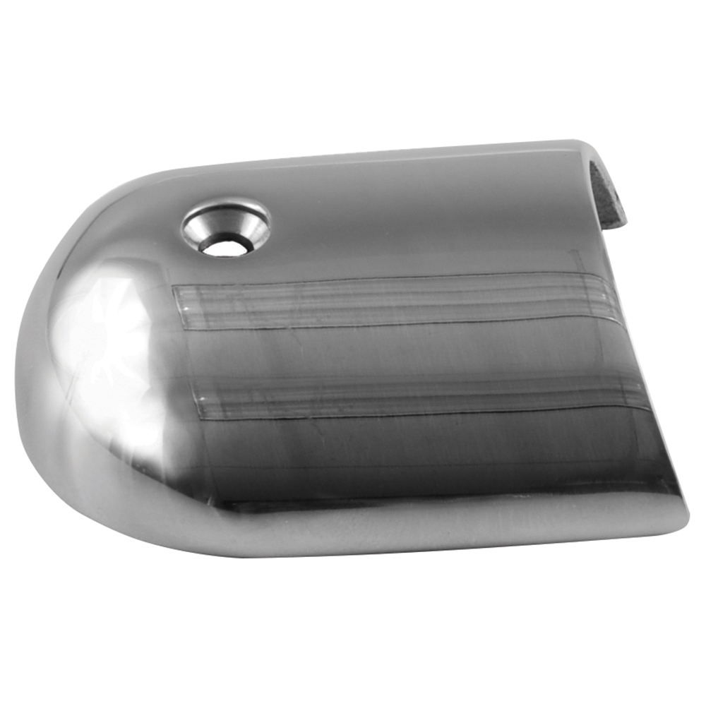 image for TACO Rub Rail End Cap – 1-7/8″ – Stainless Steel