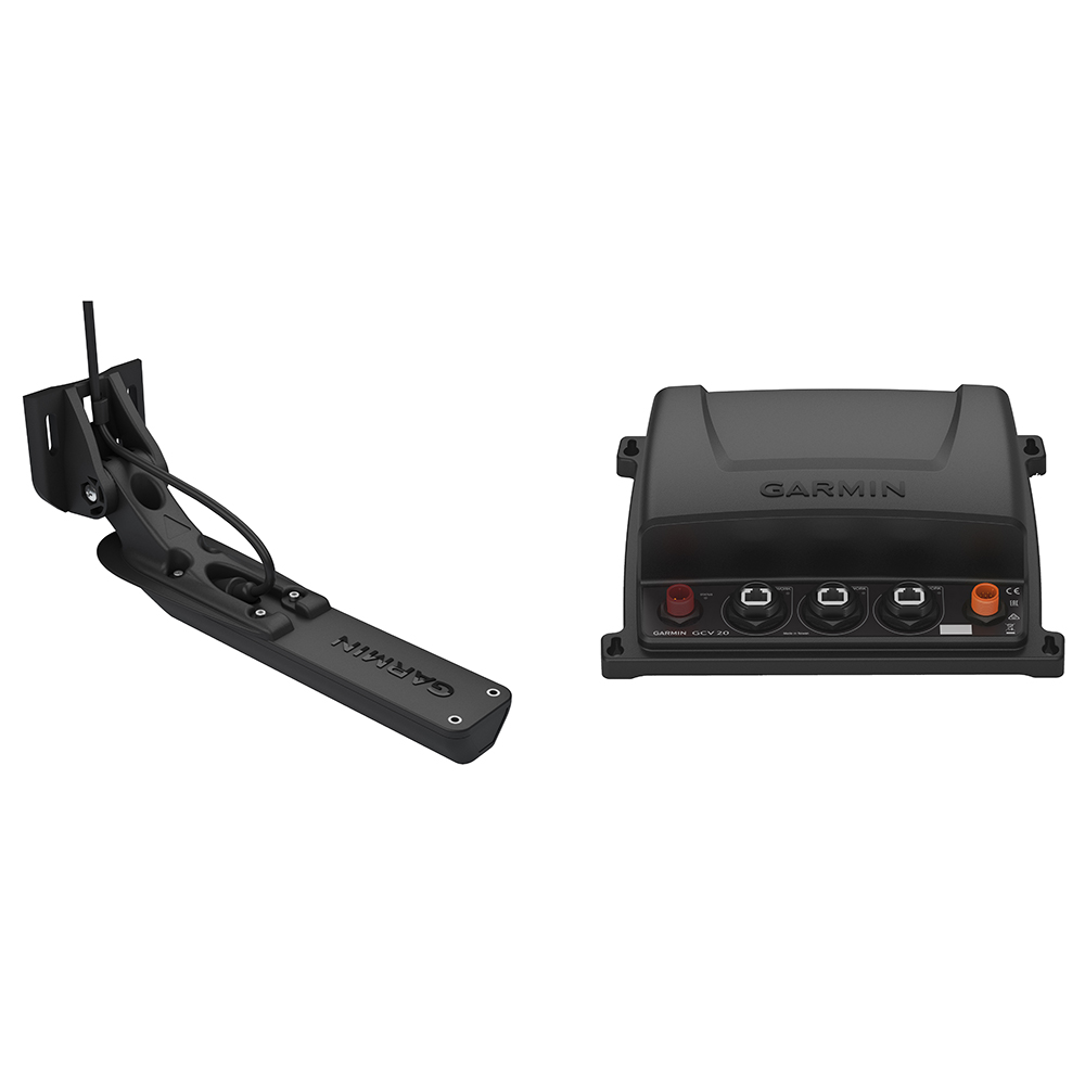 Garmin GCV 20 Ultra HD Scanning Sonar Black Box  with GT34UHD-TM Ultra HD Transom Mount Transducer - 010-02055-00