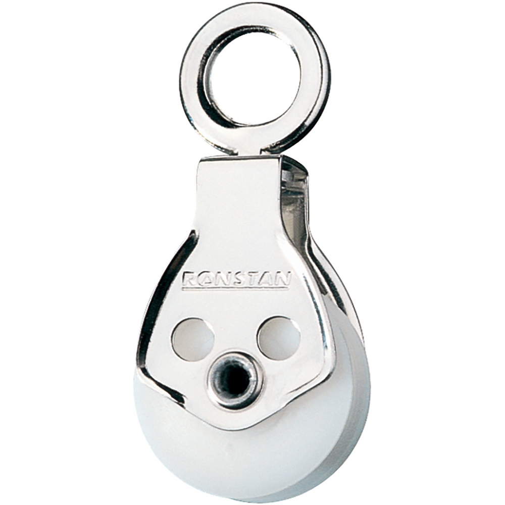 image for Ronstan Series 25 Utility Block – Single Swivel Ring Head