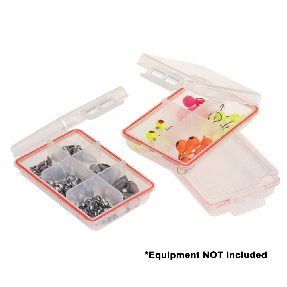 Plano Waterproof Terminal 3-Pack Tackle Boxes - Clear CD-70872