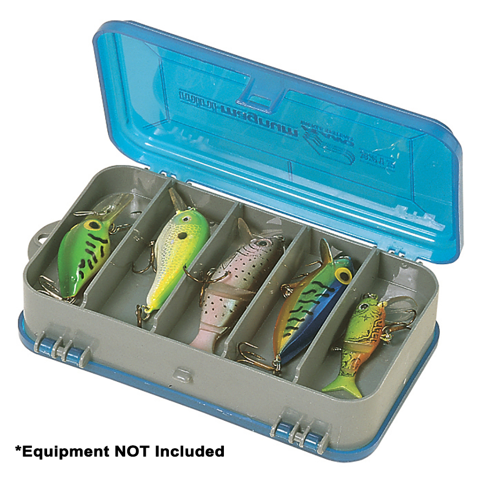 image for Plano Double-Sided Tackle Organizer Small – Silver/Blue