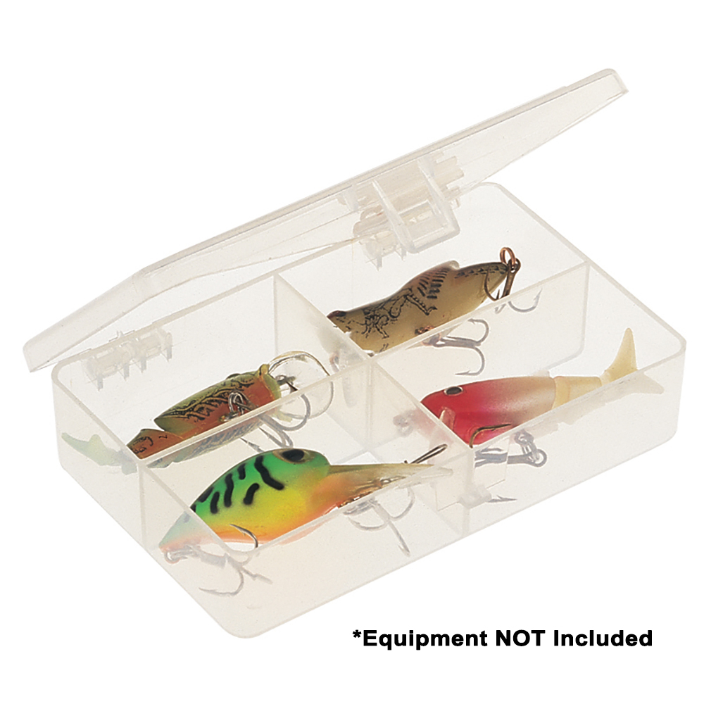 image for Plano Four-Compartment Tackle Organizer – Clear