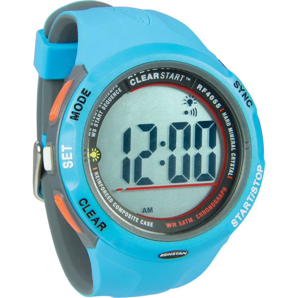 image for Ronstan RF4055 ClearStart™ 50mm Sailing Watch – Blue/Grey