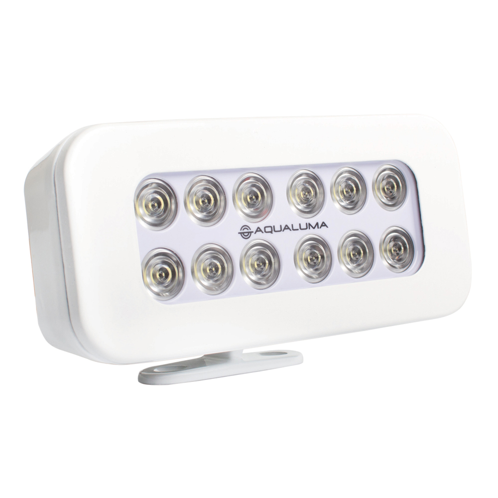 image for Aqualuma Bracket Mount Spreader Light 12 LED – White Bezel