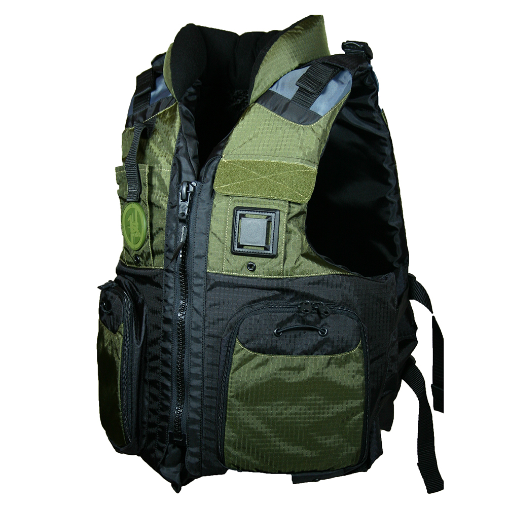image for First Watch AV-800 Four Pocket Flotation Vest – OD Green – XXL to3XL